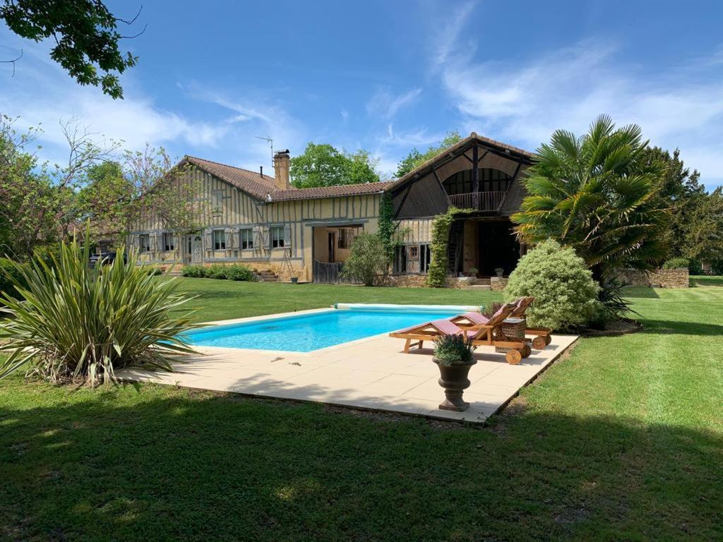 Les Ailes Du Temps Villa Caupenne-d'Armagnac Bagian luar foto